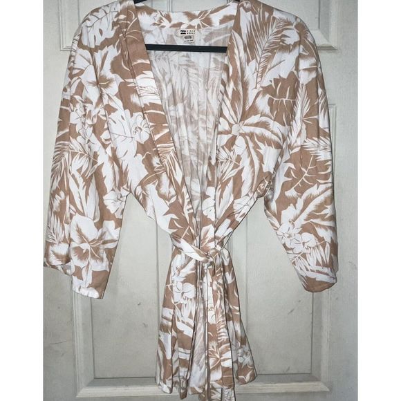 Billabong Other - Billabong Sweet Summer Kimono Sz S/M Loungewear Robe Wrap Swim Cover Beach